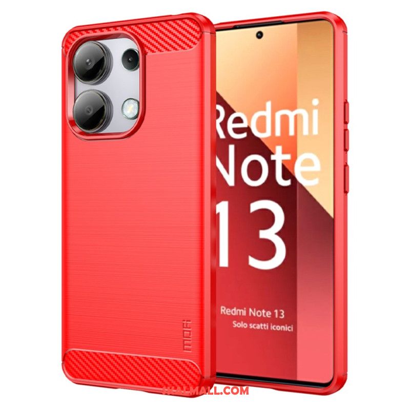 Skal För Xiaomi Redmi Note 13 4g Mofi Borstad Kolfiber