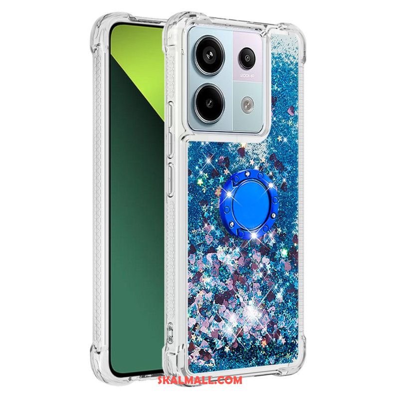 Skal För Xiaomi Redmi Note 13 Pro 5g Glitter Ring-holder