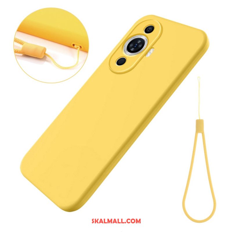 Skal Huawei Nova 12s Telefonfodral Silikonrem