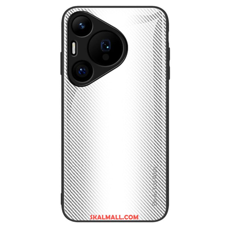 Skal Huawei Pura 70 Telefonfodral Kolfiberhärdat Glas