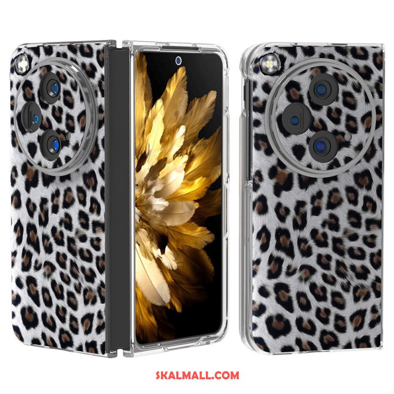 Skal Oneplus Open Telefonfodral Leopardstil