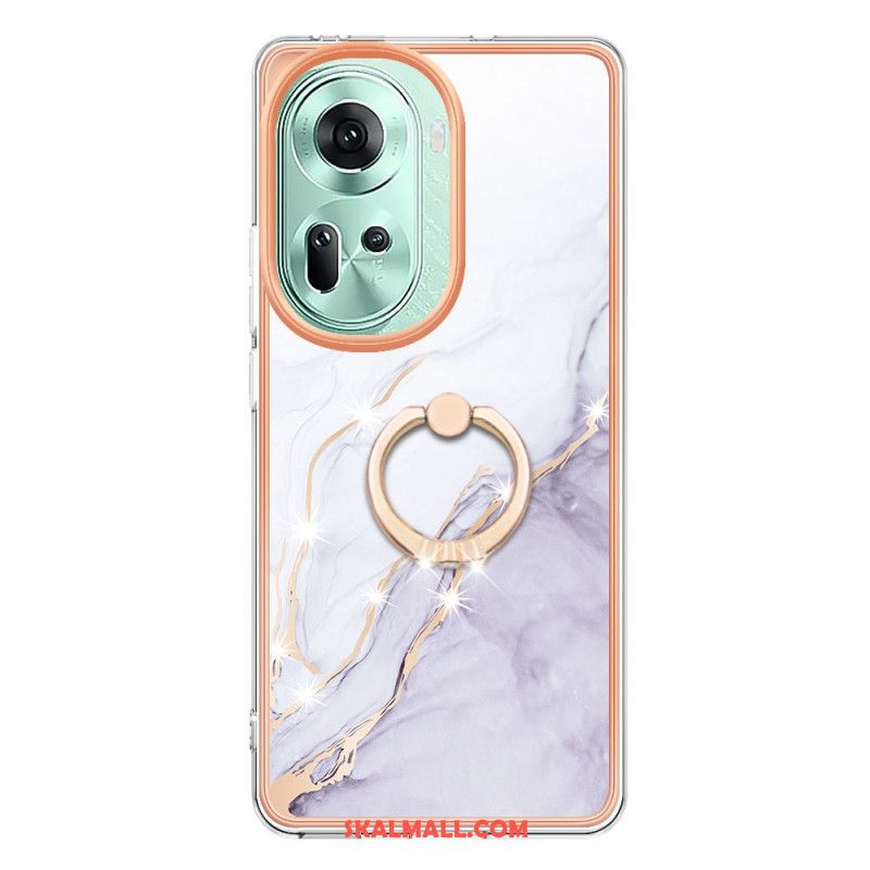 Skal Oppo Reno 11 5g Marble Design Support Ring