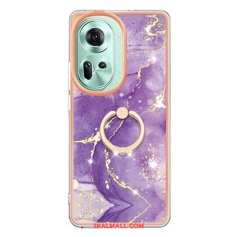 Skal Oppo Reno 11 5g Marble Design Support Ring