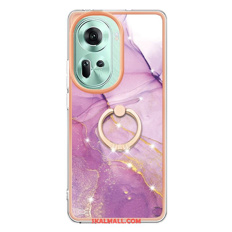 Skal Oppo Reno 11 5g Marble Design Support Ring