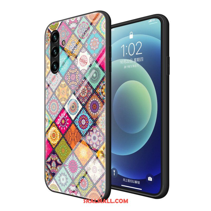 Skal Samsung Galaxy A13 5G / A04s Patchwork Magnetisk Hållare