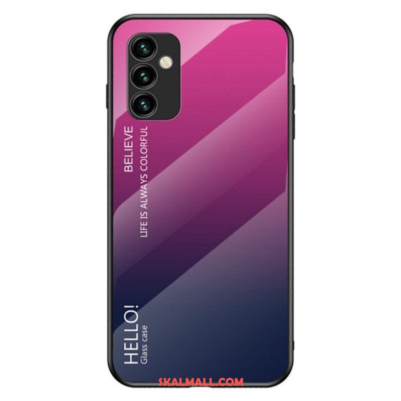 Skal Samsung Galaxy M23 5G Härdat Glas Hej