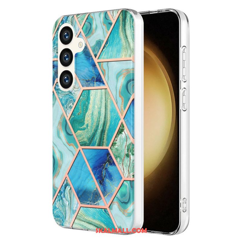 Skal Samsung Galaxy S24 5g Geometrisk Marmor