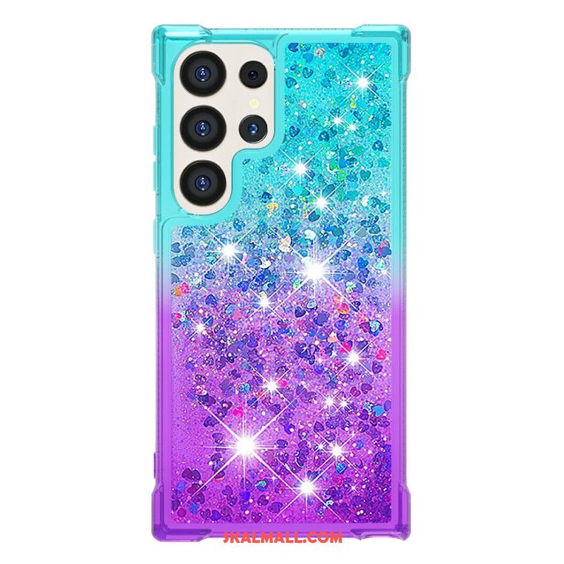 Skal Samsung Galaxy S24 Ultra 5g Telefonfodral Flytande Glitter