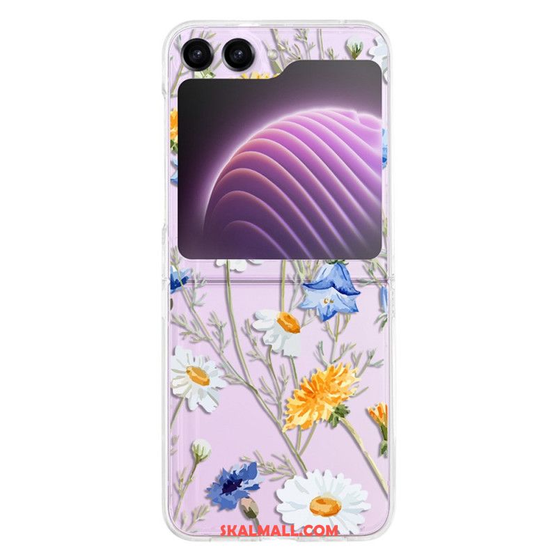 Skal Samsung Galaxy Z Flip 5 Genomskinliga Fleuretter