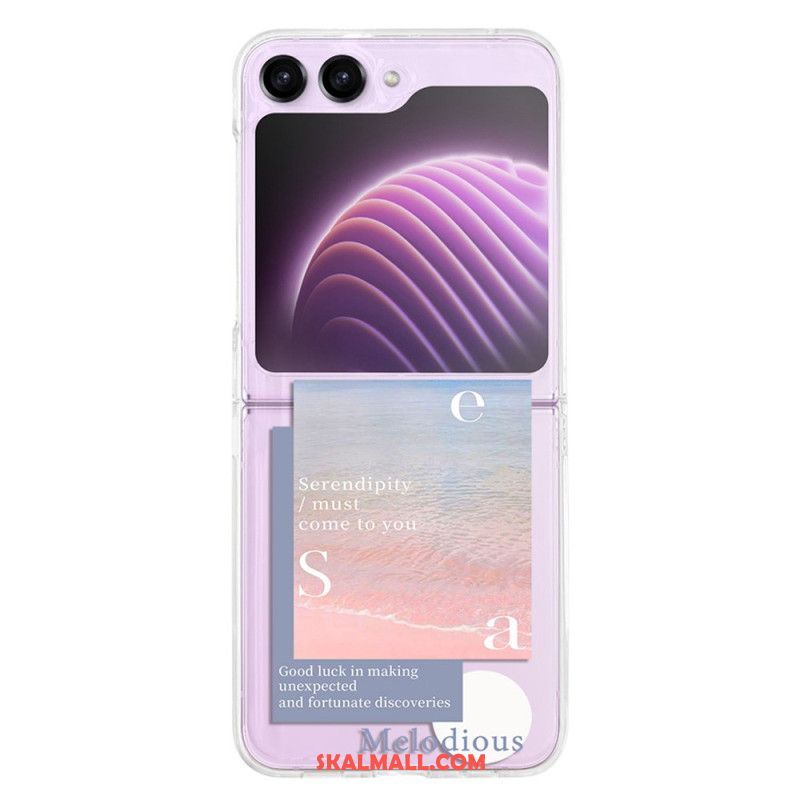 Skal Samsung Galaxy Z Flip 5 Transparent Destination