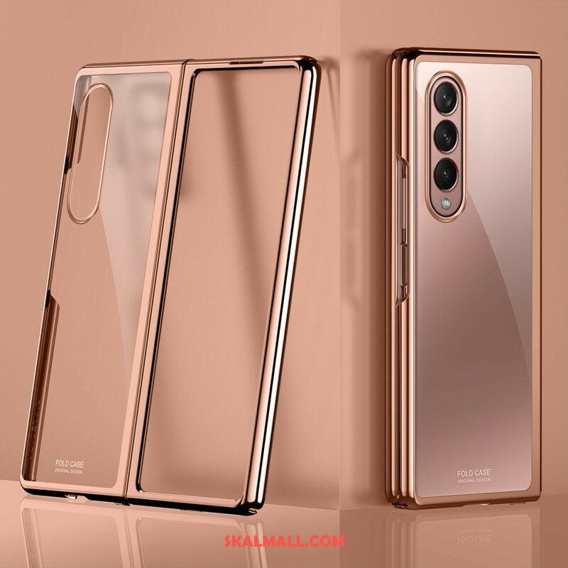 Skal Samsung Galaxy Z Fold 3 5G Transparenta Metalliska Kanter