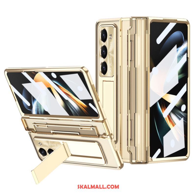 Skal Samsung Galaxy Z Fold 5 Telefonfodral Komplett Skydd Med Support