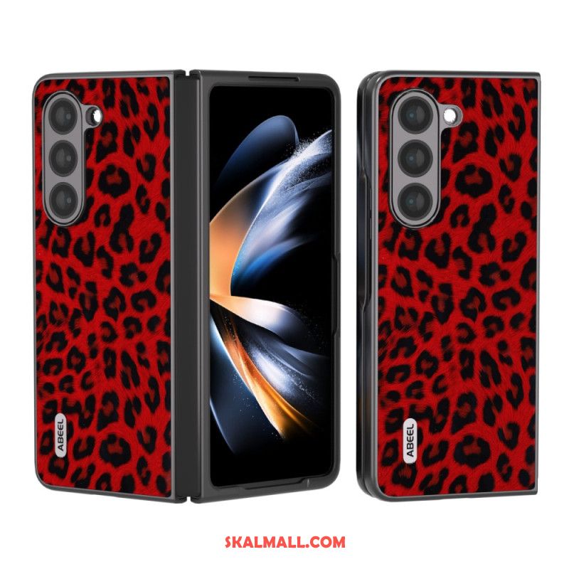 Skal Samsung Galaxy Z Fold 5 Telefonfodral Leopard Abeel