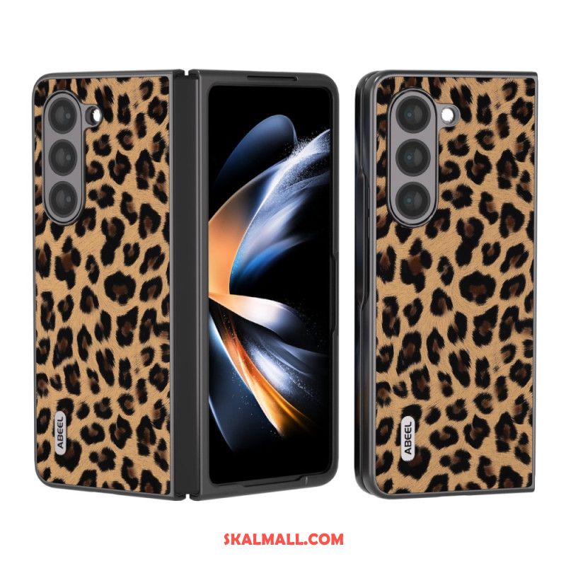 Skal Samsung Galaxy Z Fold 5 Telefonfodral Leopard Abeel