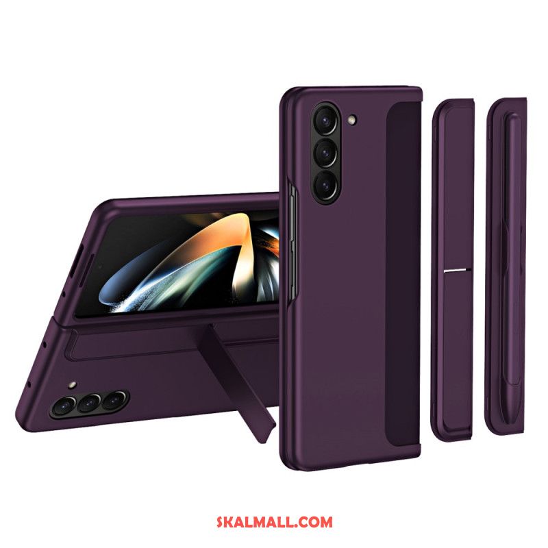 Skal Samsung Galaxy Z Fold 5 Telefonfodral Med Stativ Och Stylushållare