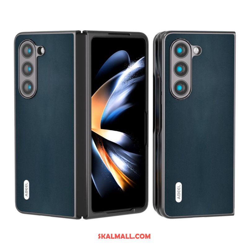 Skal Samsung Galaxy Z Fold 5 Äkta Abeel Läder