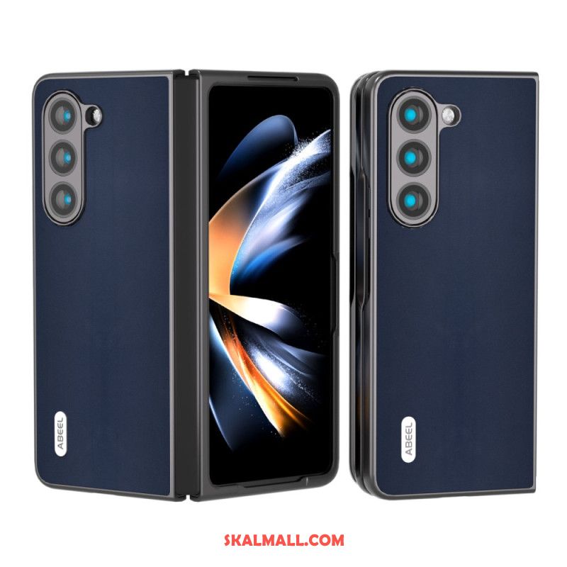 Skal Samsung Galaxy Z Fold 5 Äkta Abeel Läder