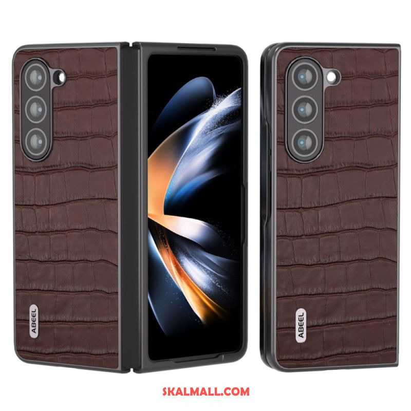 Skal Samsung Galaxy Z Fold 6 Crcodile Texture Abeel