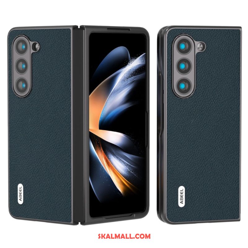 Skal Samsung Galaxy Z Fold 6 Litchi Konstläder Abeel