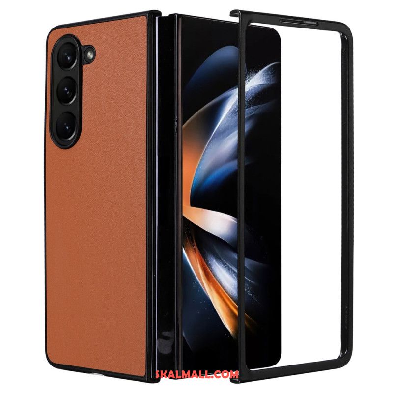 Skal Samsung Galaxy Z Fold 6 Lädereffekt