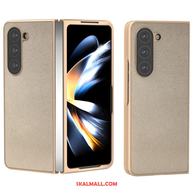 Skal Samsung Galaxy Z Fold 6 Lädereffekt