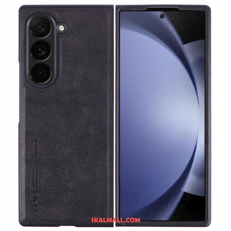 Skal Samsung Galaxy Z Fold 6 Telefonfodral Faux Leather X-level