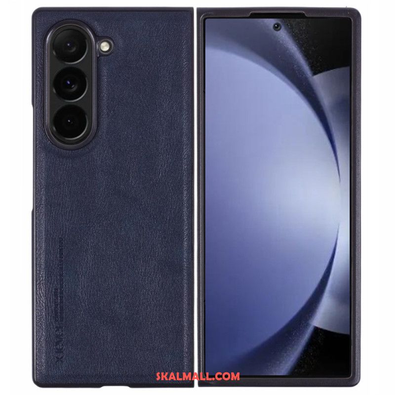 Skal Samsung Galaxy Z Fold 6 Telefonfodral Faux Leather X-level