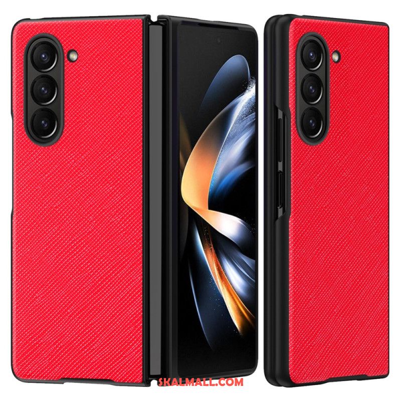 Skal Samsung Galaxy Z Fold 6 Telefonfodral Korsstruktur