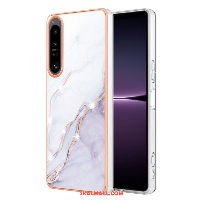 Skal Sony Xperia 1 IV Färgad Marmor