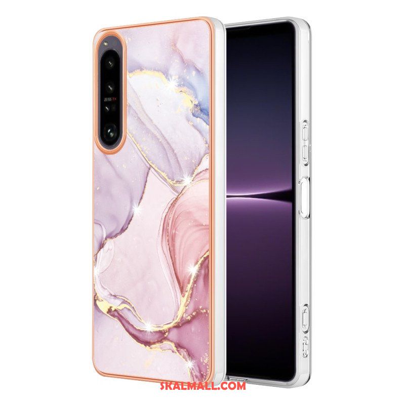 Skal Sony Xperia 1 IV Färgad Marmor