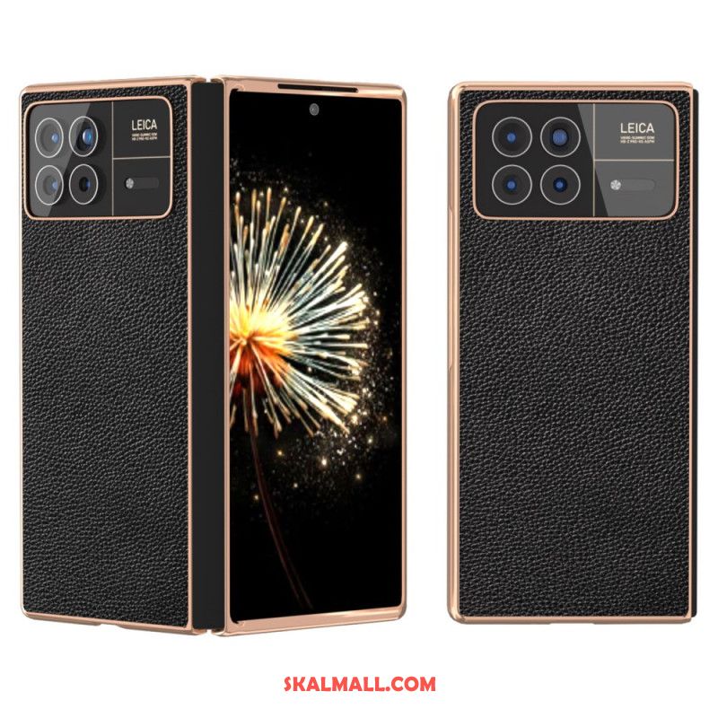 Skal Xiaomi Mix Fold 3 Lädereffekt