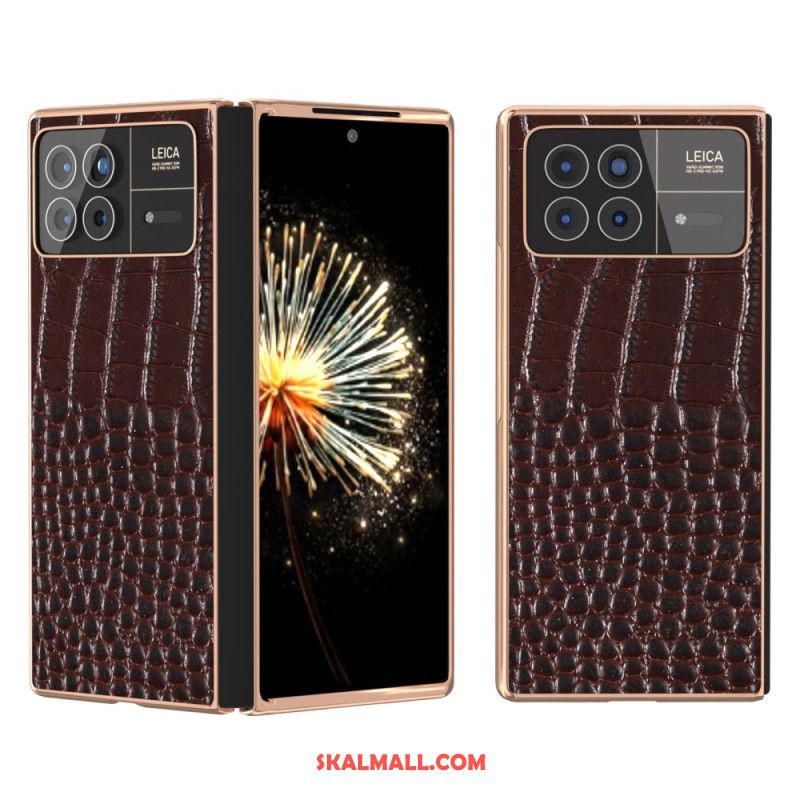 Skal Xiaomi Mix Fold 3 Telefonfodral Krokodilstil