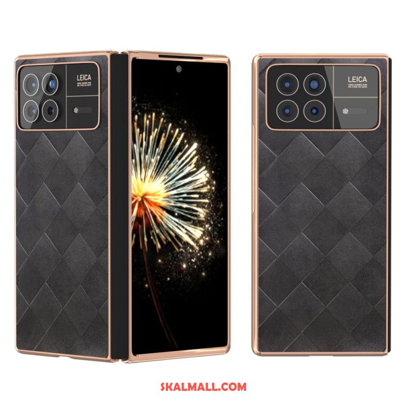 Skal Xiaomi Mix Fold 3 Telefonfodral Vävt Mönster