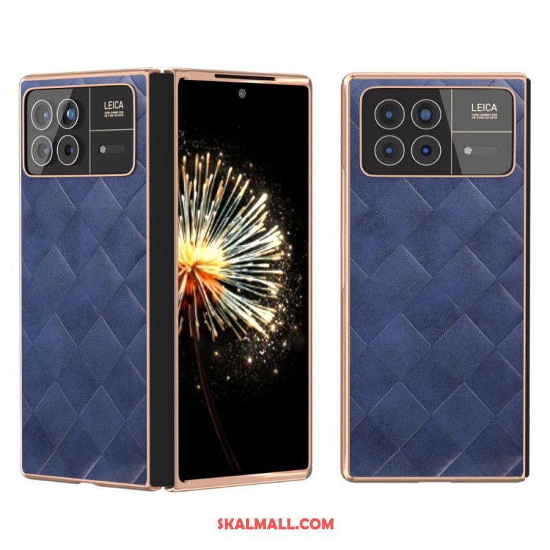 Skal Xiaomi Mix Fold 3 Telefonfodral Vävt Mönster