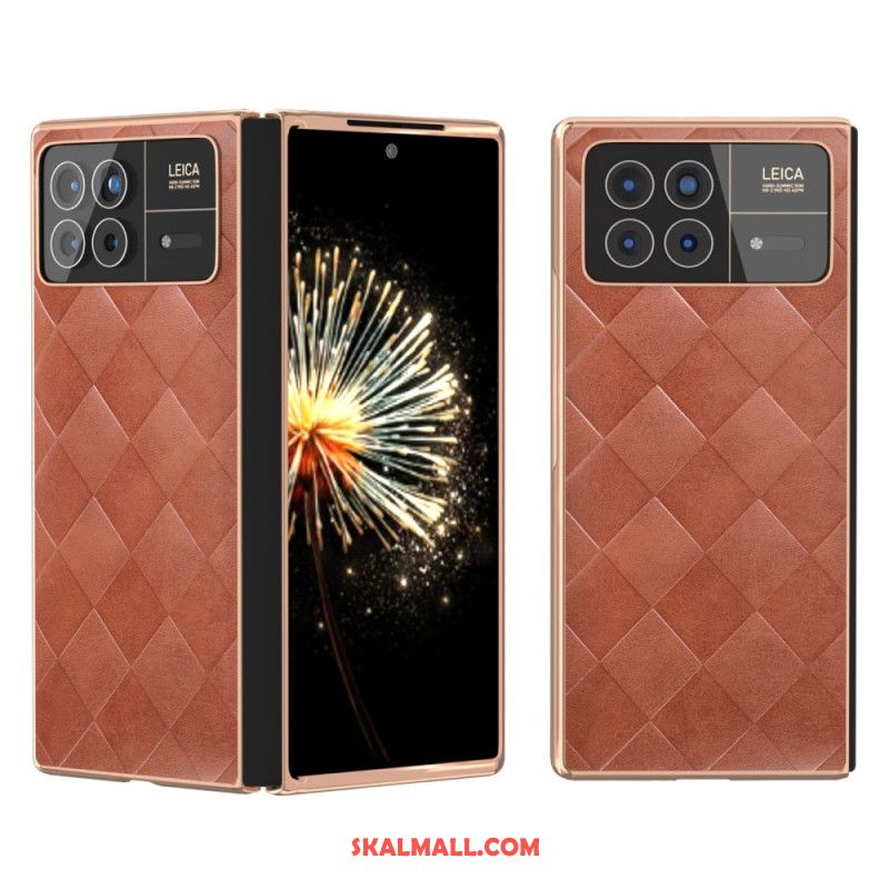 Skal Xiaomi Mix Fold 3 Telefonfodral Vävt Mönster