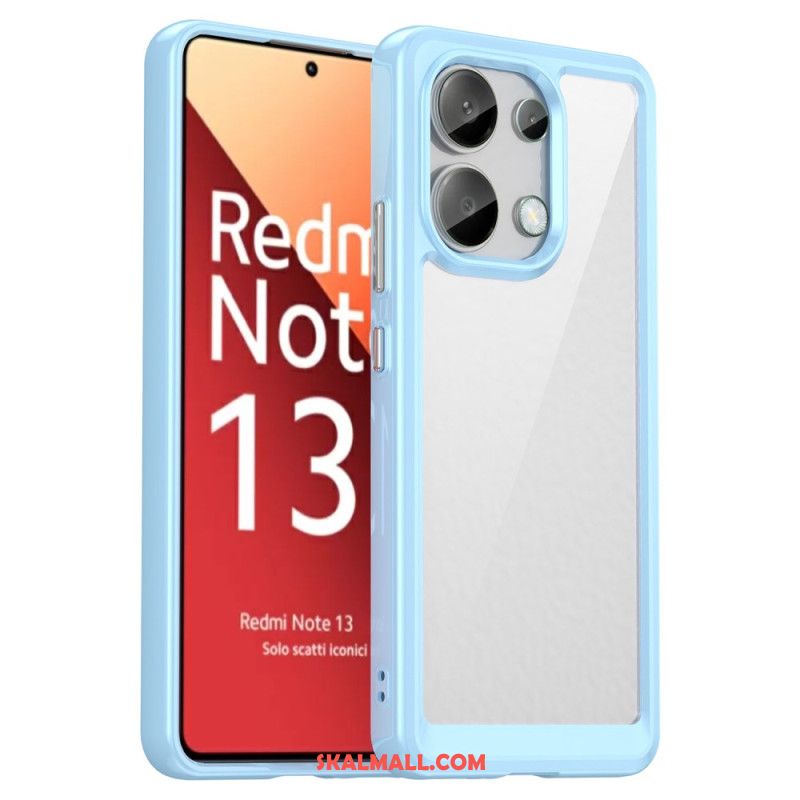 Skal Xiaomi Redmi Note 13 4g Telefonfodral Hybridfärgade Kanter