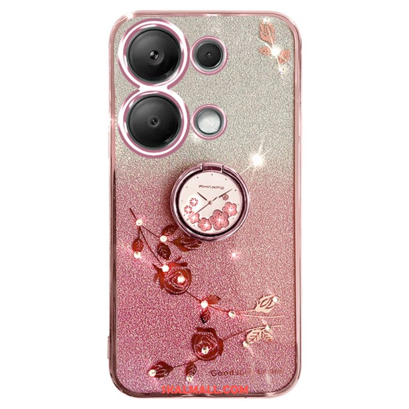 Skal Xiaomi Redmi Note 13 5g Kadem Glitter Och Rhinestone Support