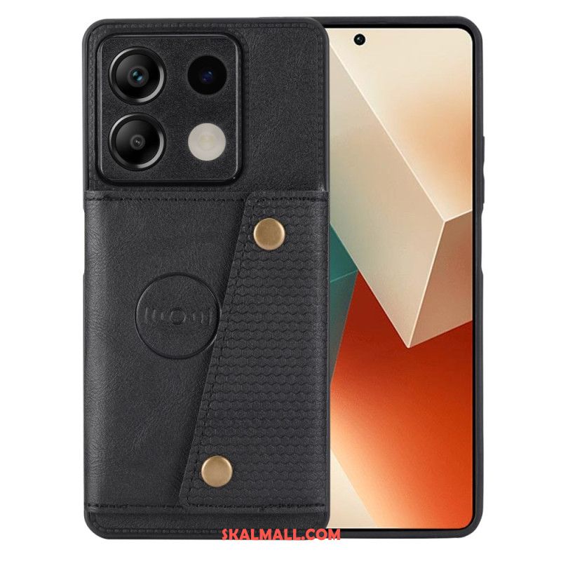 Skal Xiaomi Redmi Note 13 5g Lädereffektkorthållare