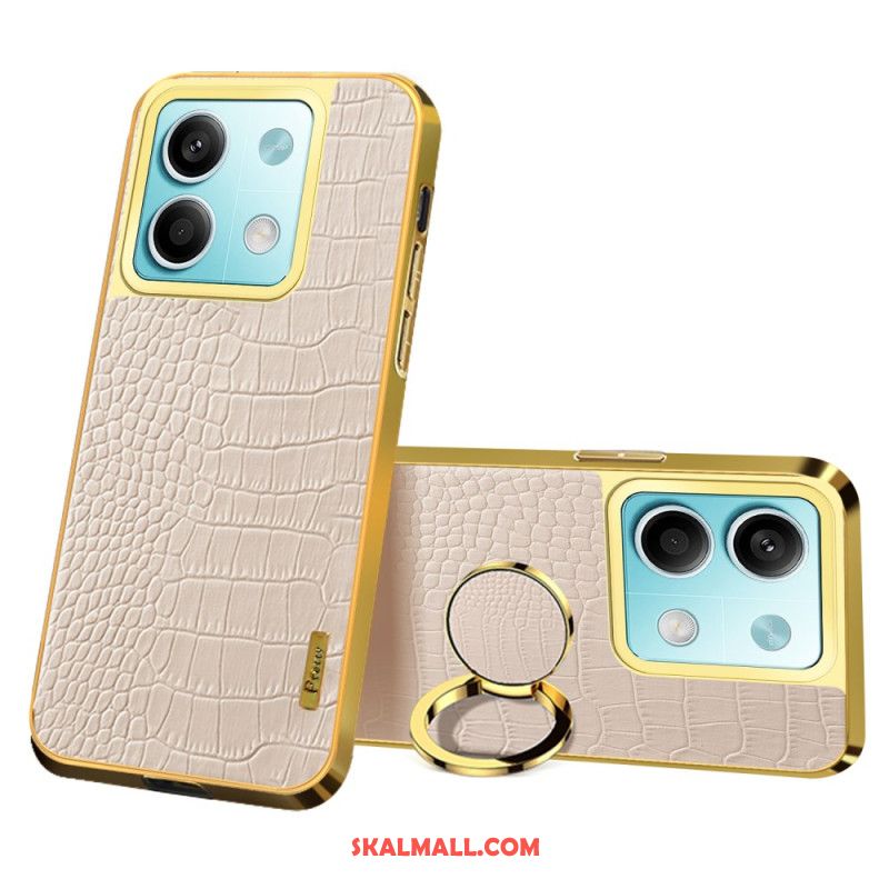 Skal Xiaomi Redmi Note 13 5g Telefonfodral Crocodile Style Ring-holder