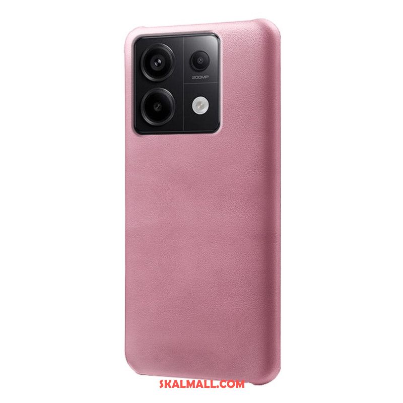 Skal Xiaomi Redmi Note 13 Pro 5g Telefonfodral Lädereffekt