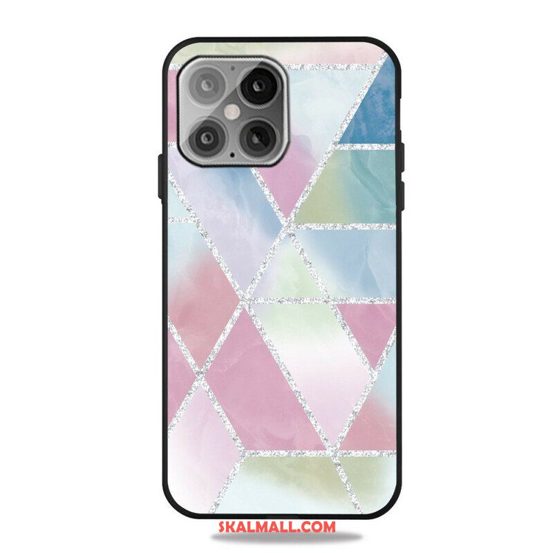 Skal iPhone 13 Pro Glitter Marmor