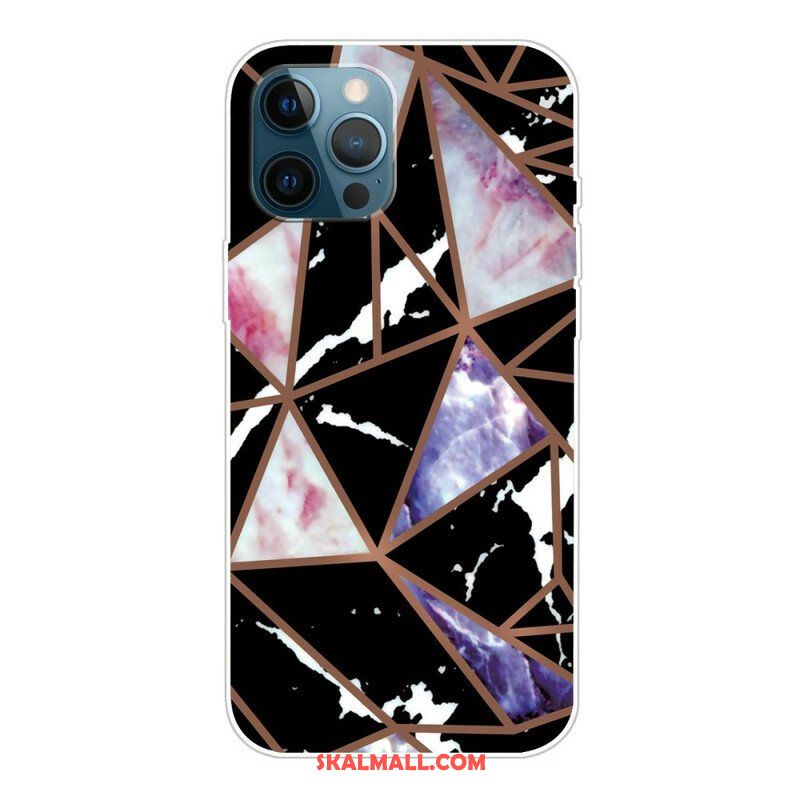 Skal iPhone 13 Pro Variabel Geometrisk Marmor