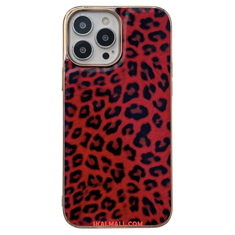 Skal iPhone 14 Leopardhudeffekt