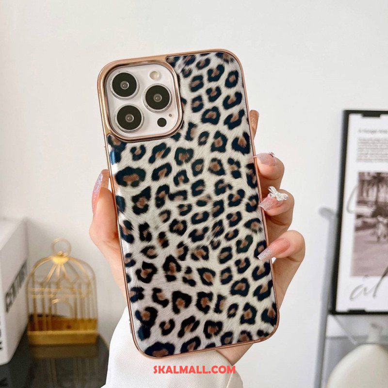 Skal iPhone 14 Leopardhudeffekt