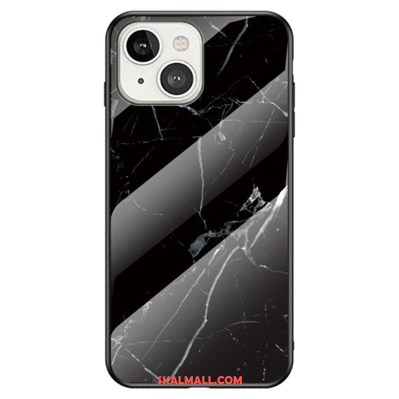 Skal iPhone 14 Marmor Härdat Glas