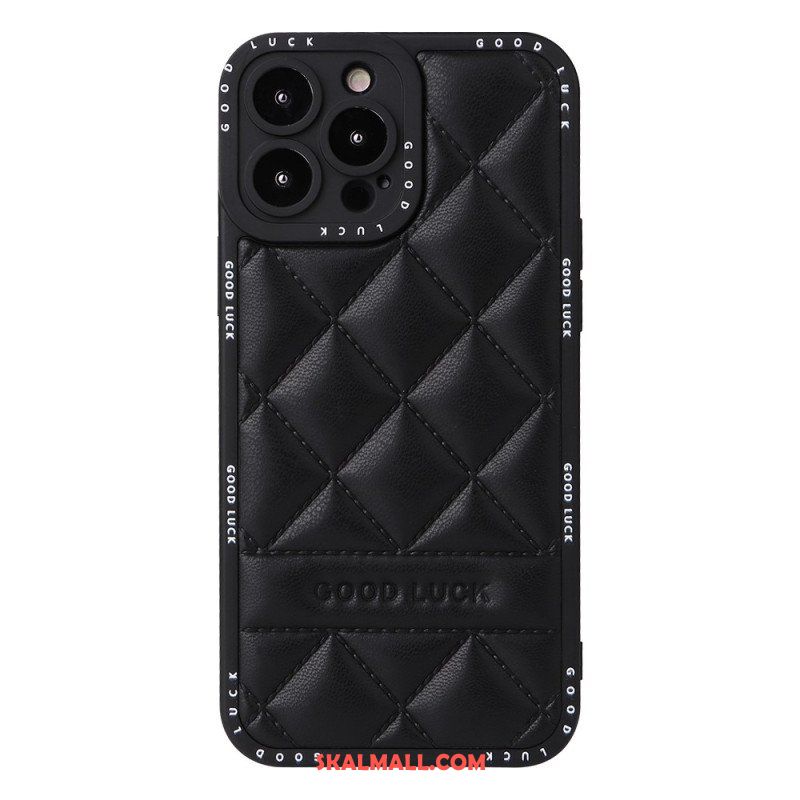 Skal iPhone 14 Pro Lycka Till Quilted