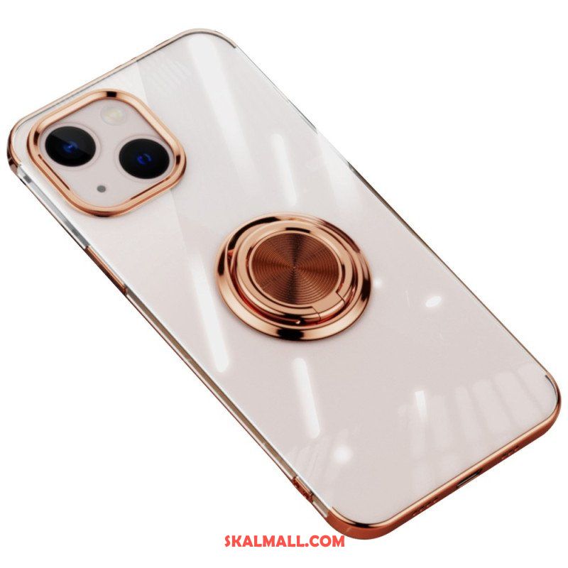 Skal iPhone 14 Transparent Roterande Ring