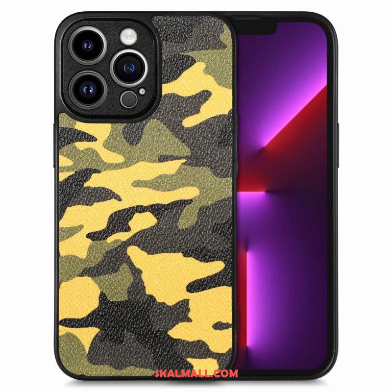 Skal iPhone 15 Pro Max Militärt Kamouflage