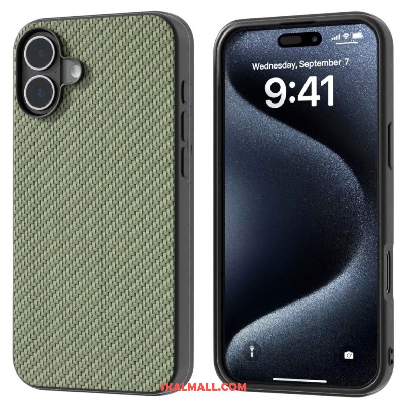 Skal iPhone 16 Abeel Carbon Fiber Texture