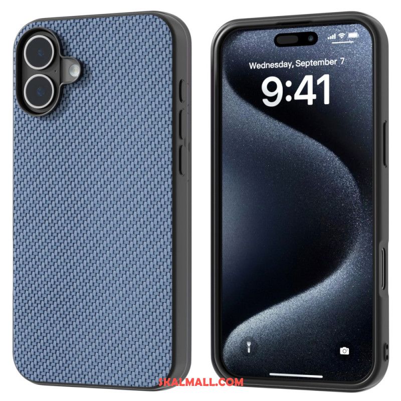 Skal iPhone 16 Abeel Carbon Fiber Texture